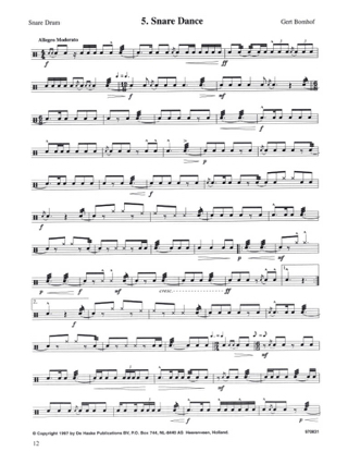 10 Solos For Percussions - Gert Bomhof - Partition - Multi Percussions